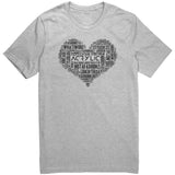 Acrylic Word Cloud Tee