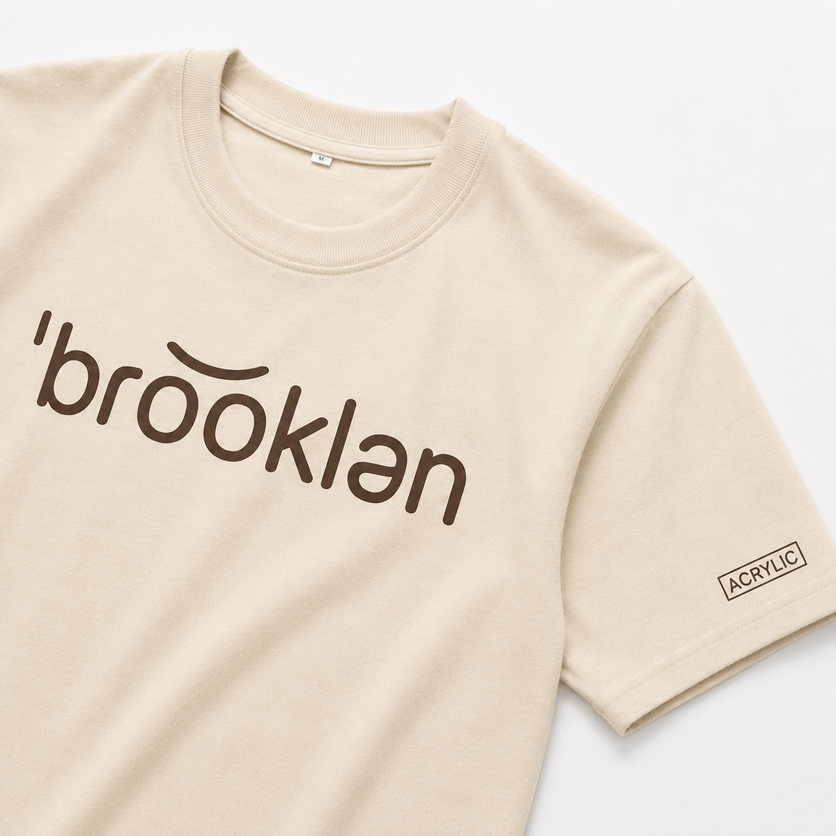 Cream Signature Tee — Brooklyn Edition