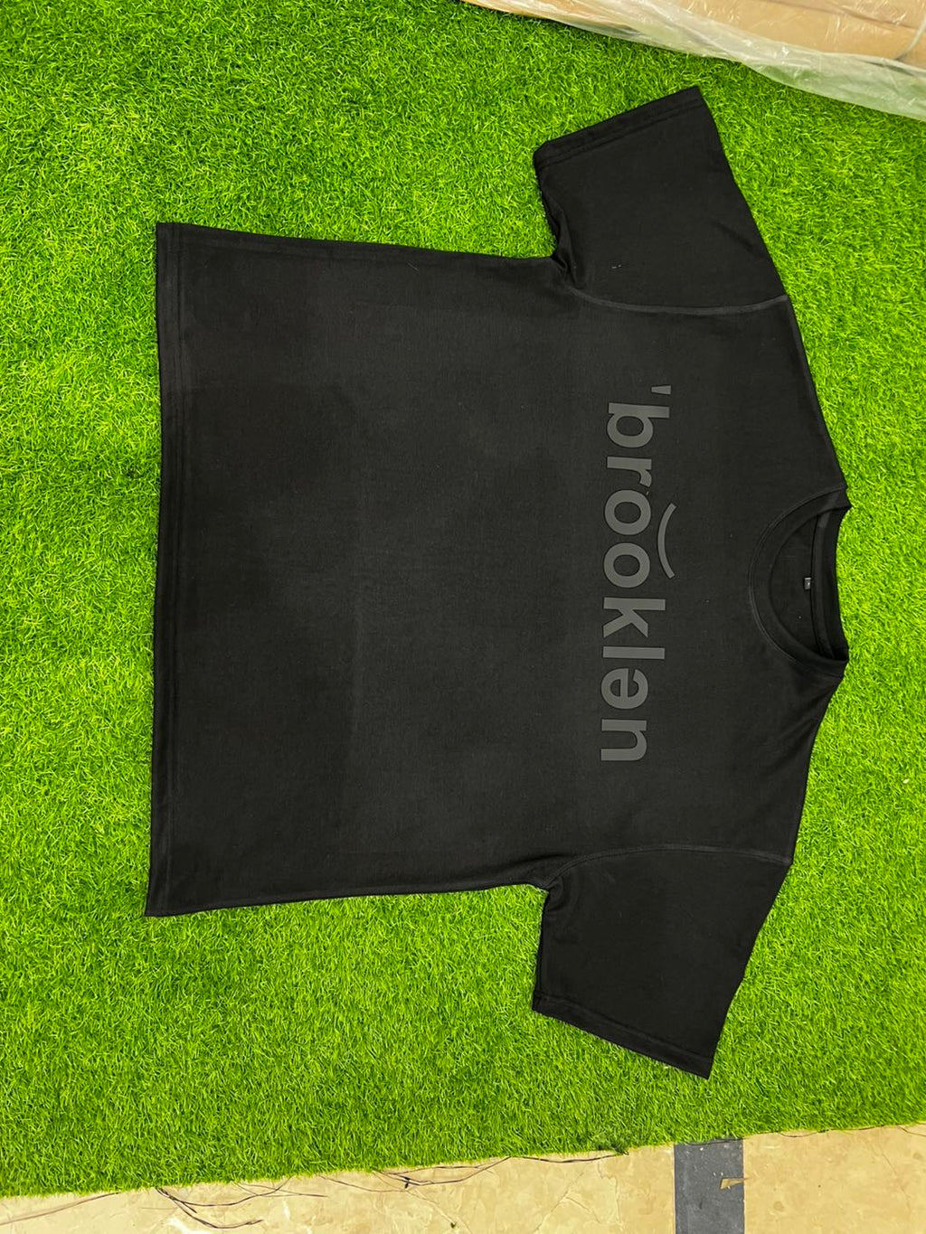 Washed Black Colored Signature Tees