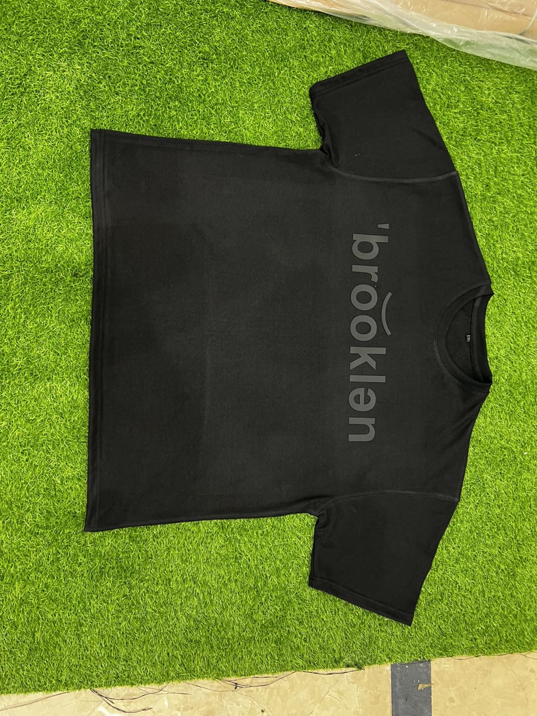 Washed Black Colored Signature Tees