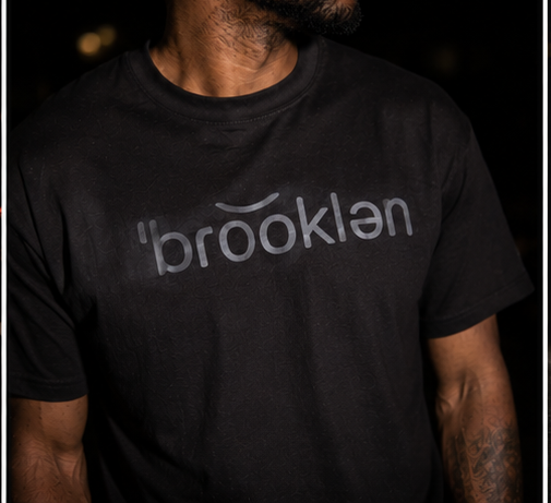 Washed Black Signature Tee — Brooklyn Edition