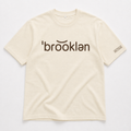 Cream Signature Tee — Brooklyn Edition
