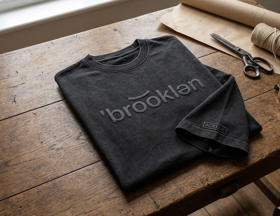 Washed Black Colored Signature Tees