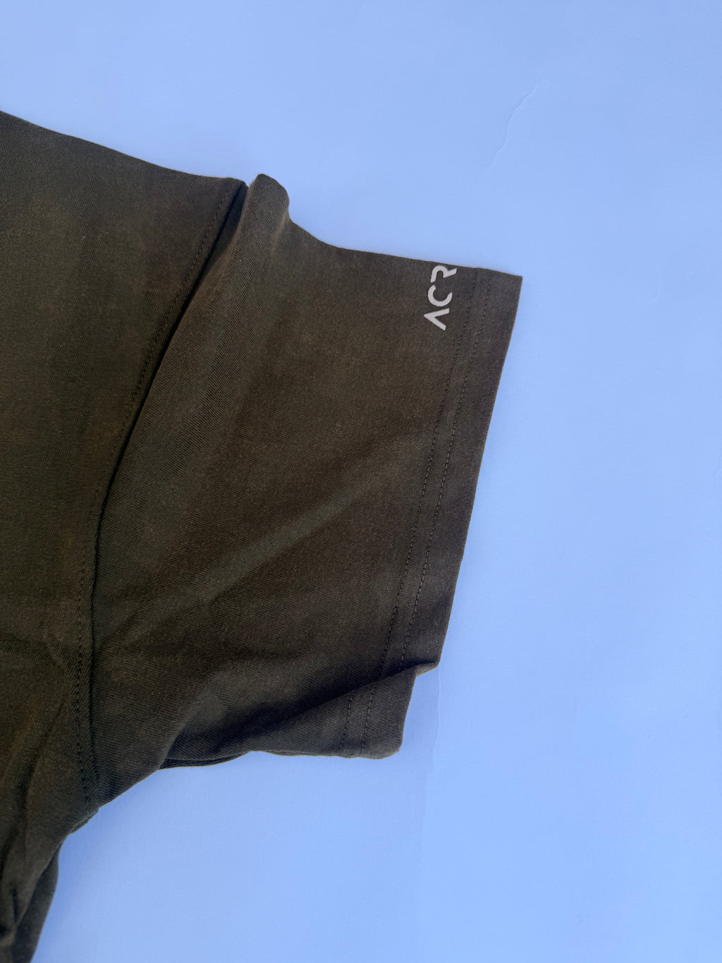 Olive Colored Signature Tee