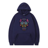 Couple Skull Head Printed Hoodie Sweater