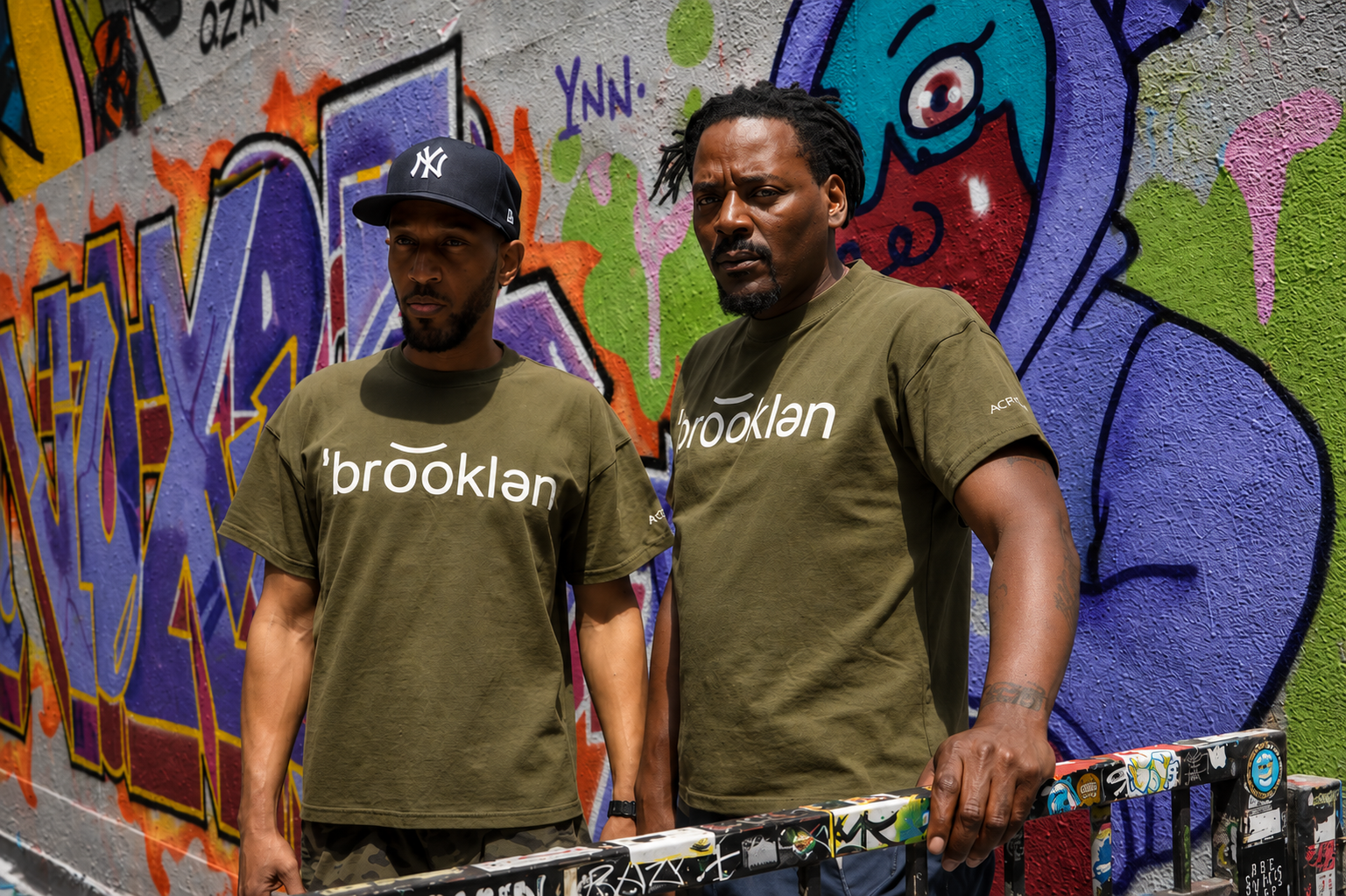 Olive Colored Signature Tee