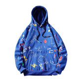 Loose Hooded Pullover - ACRYLIC SHOP