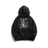 Painting Dinosaur Cotton Hoodie - ACRYLIC SHOP