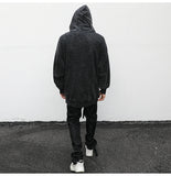 The "Distressed" Loose Hoodie - ACRYLIC SHOP