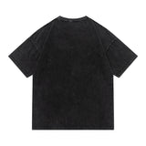 Oversize Heavyweight Cotton Acid Wash T-shirt - ACRYLIC SHOP