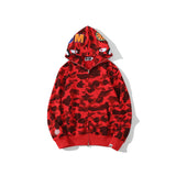 Original Edition Bathing Ape Shark Camo Zip Up - ACRYLIC SHOP