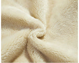 Plush Sherpa Fleece Lined Blanket Winter Crewneck - ACRYLIC SHOP