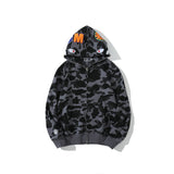 Original Edition Bathing Ape Shark Camo Zip Up - ACRYLIC SHOP