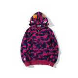 Original Edition Bathing Ape Shark Camo Zip Up - ACRYLIC SHOP