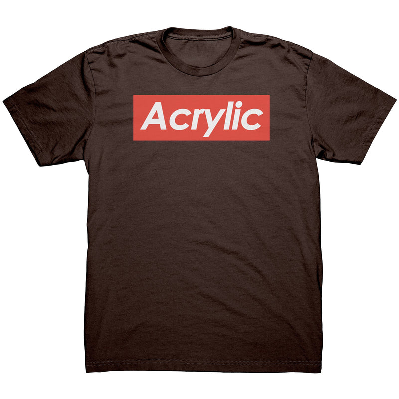 Acrylic Supreme-Themed Short-Sleeve Unisex T-Shirt - ACRYLIC SHOP