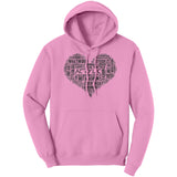 Acrylic Word Cloud Hoodie - ACRYLIC SHOP